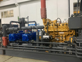 Компрессор с приводом Caterpiller